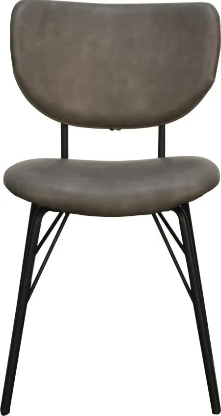 First Avenue LOMBARD DINING CHAIR-GREY