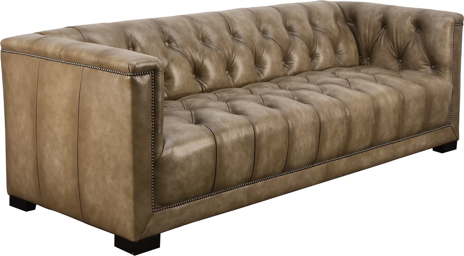 Maitland-Smith DOBBS LEATHER SOFA