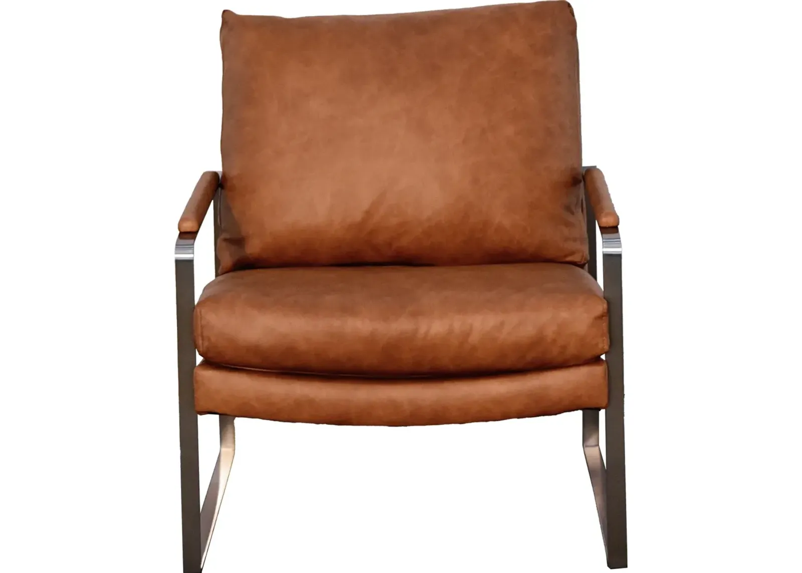 Max Home 1217-LEATHER ACCENT CHAIR