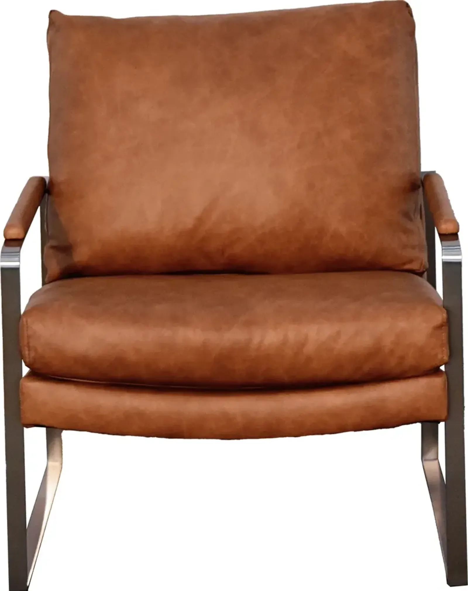 Max Home 1217-LEATHER ACCENT CHAIR