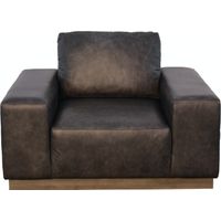 Max Home TOLUCA LEATHER CHAIR