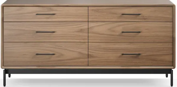 BDI LINQ 6-DRAWER DRESSER
