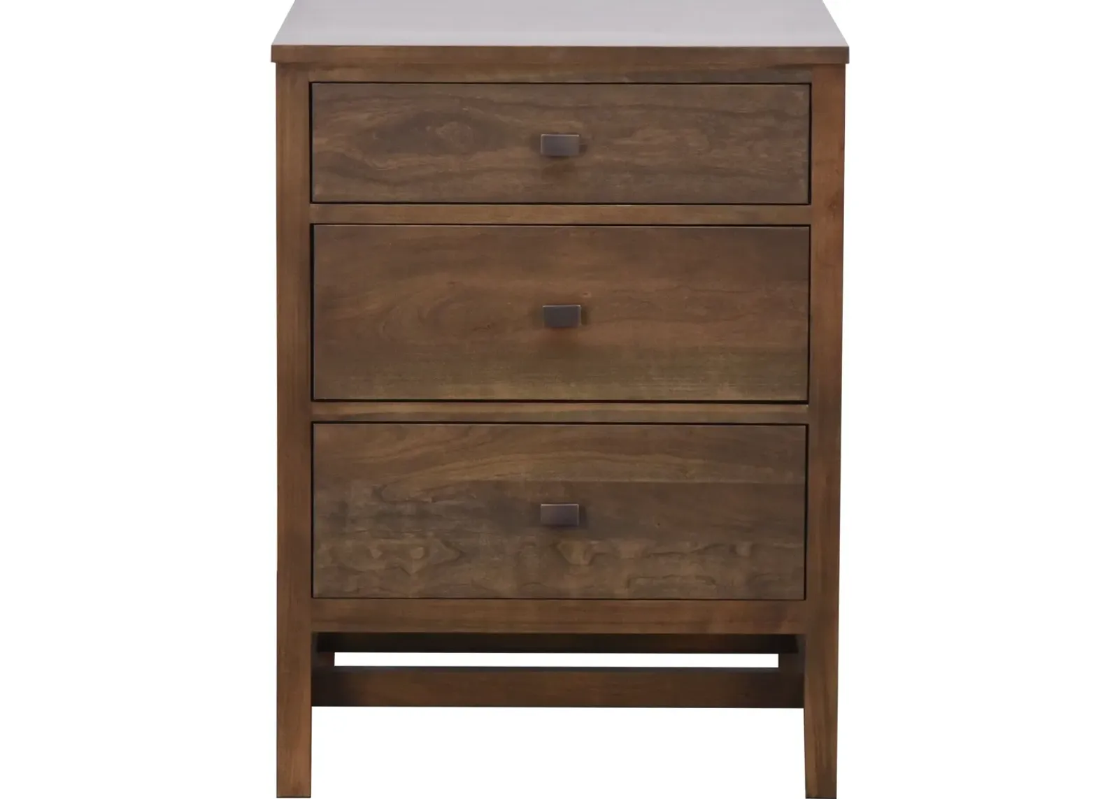 Daniel's Amish STUDIO 3 DRAWER NIGHTSTAND