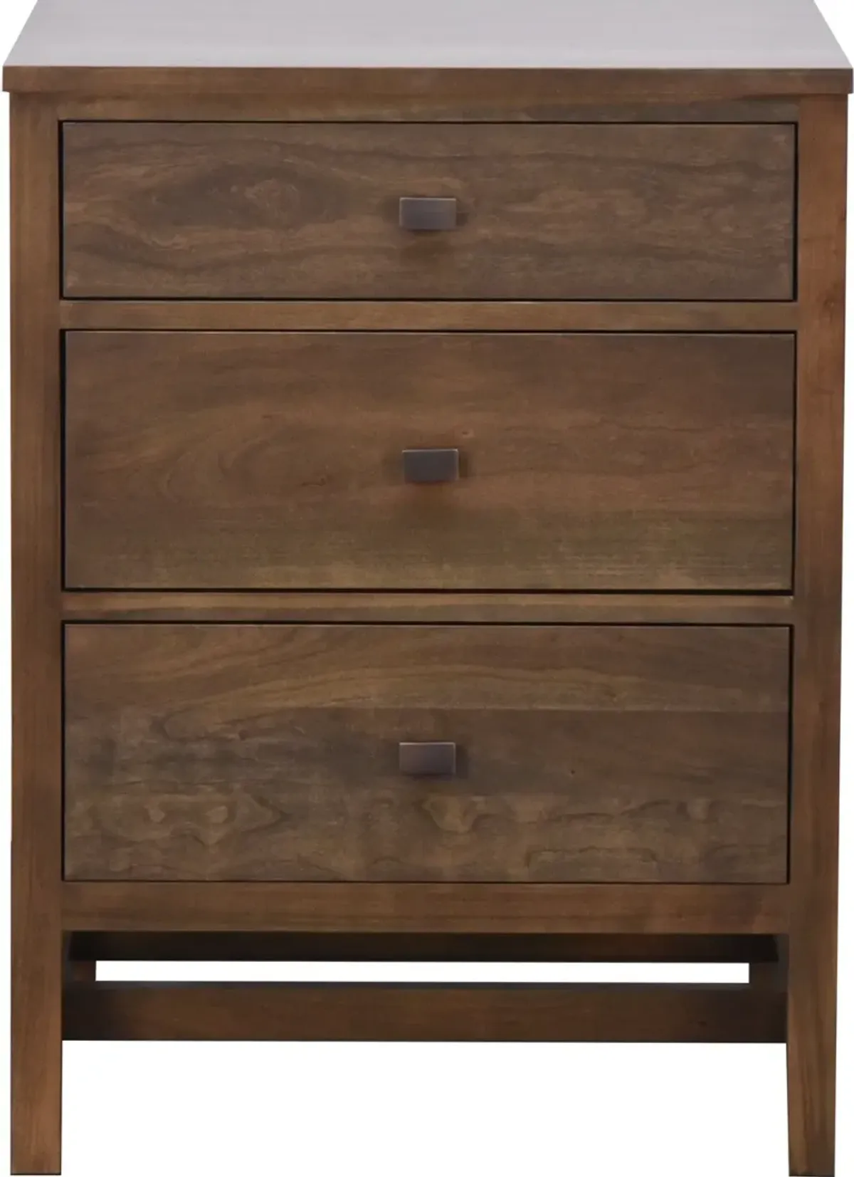 Daniel's Amish STUDIO 3 DRAWER NIGHTSTAND