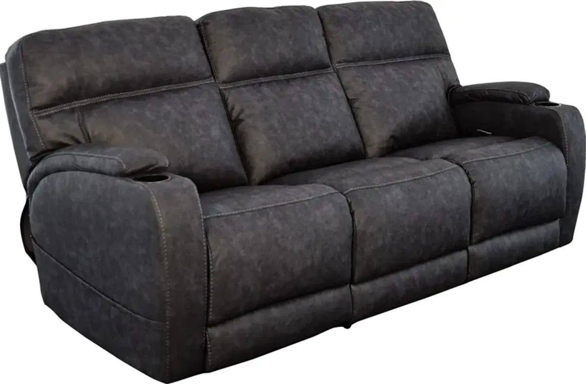 HomeStretch JAGUAR SOFA-P3-GRAPHITE