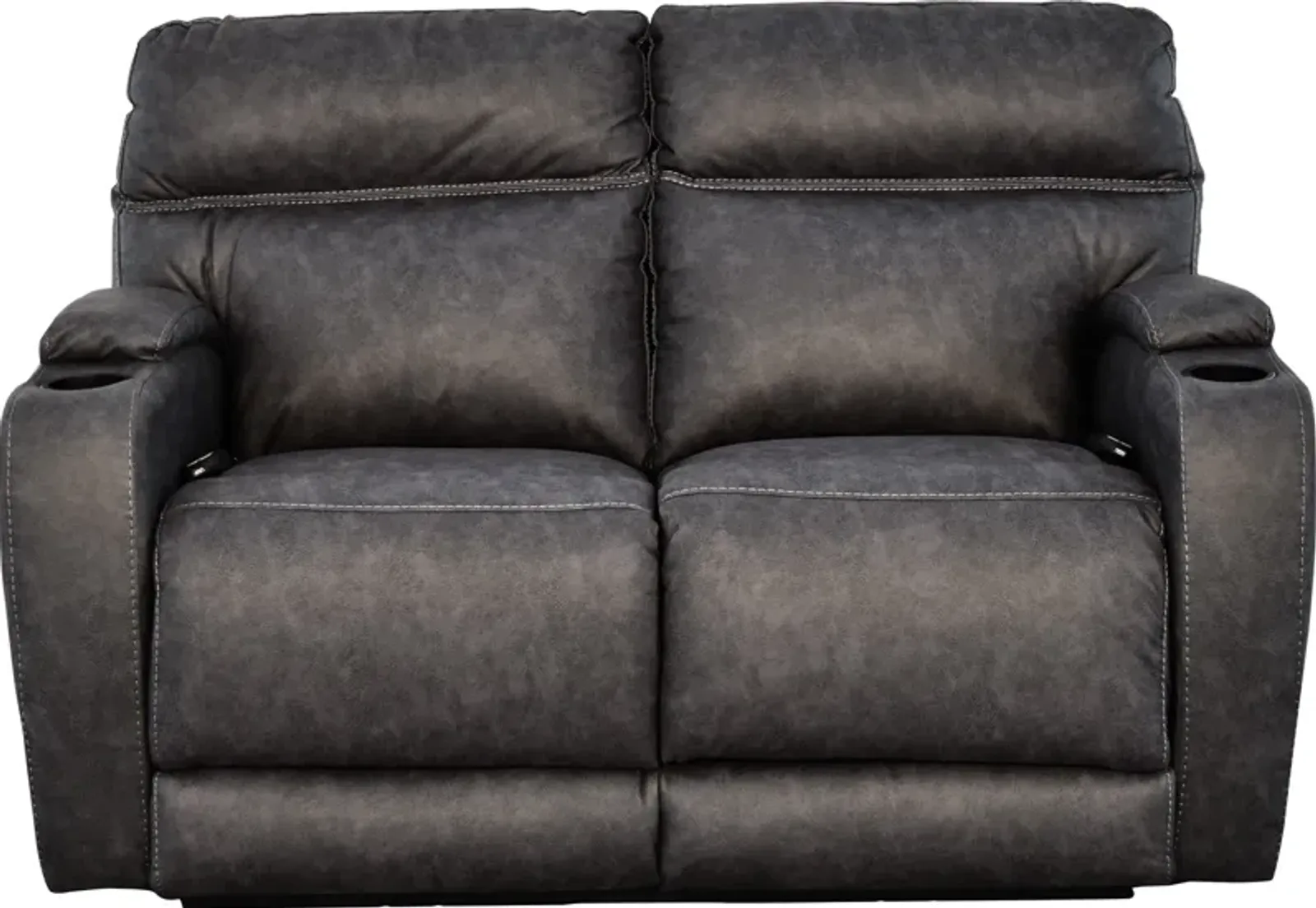 HomeStretch JAGUAR LOVESEAT-P3-GRAPHITE