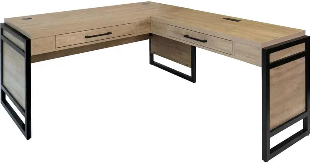 Martin Furniture MASON OPEN L-DESK