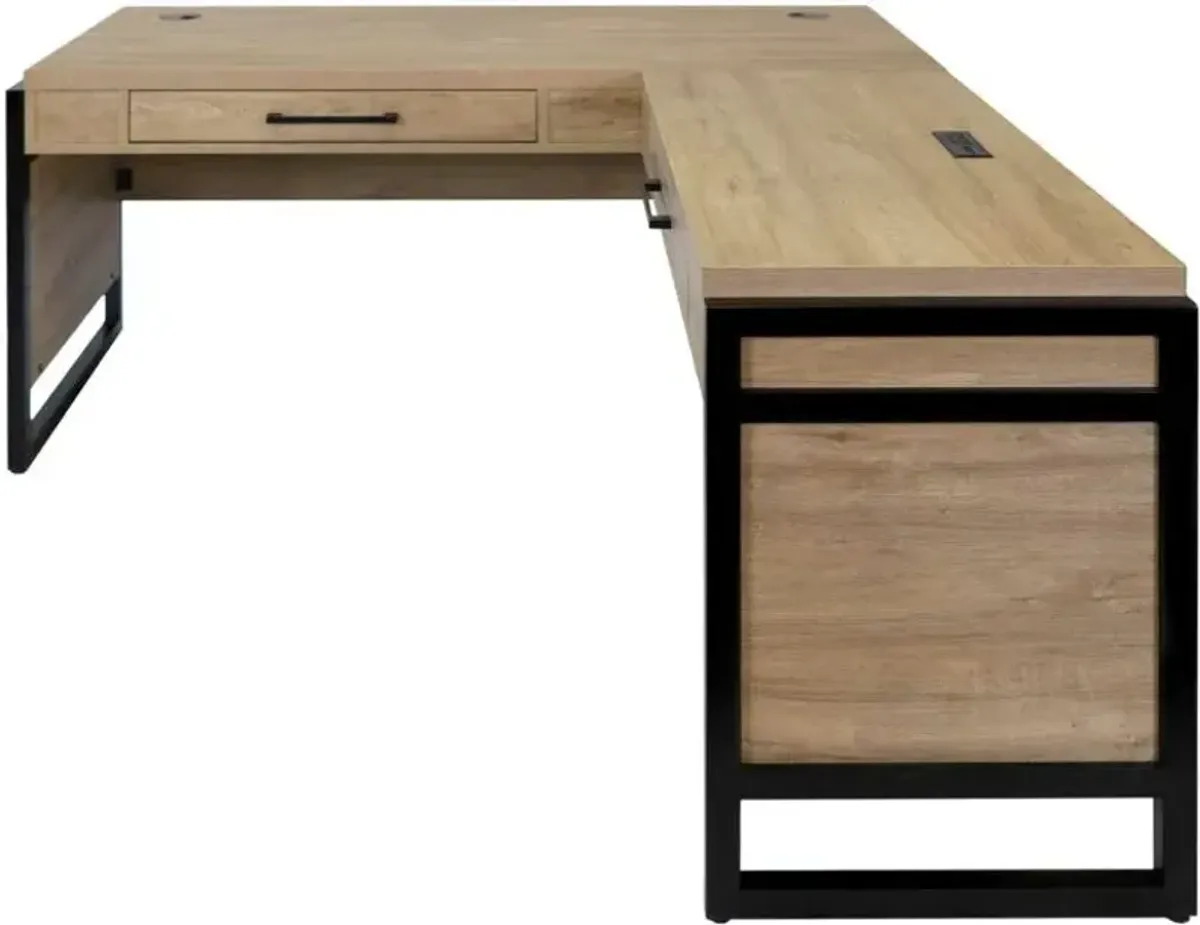 Martin Furniture MASON OPEN L-DESK