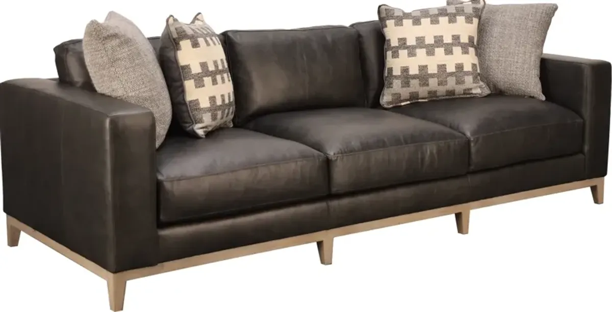 Bernhardt NOEL LEATHER SOFA