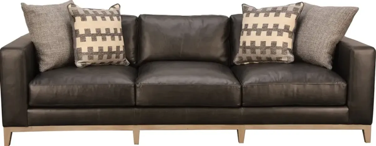 Bernhardt NOEL LEATHER SOFA