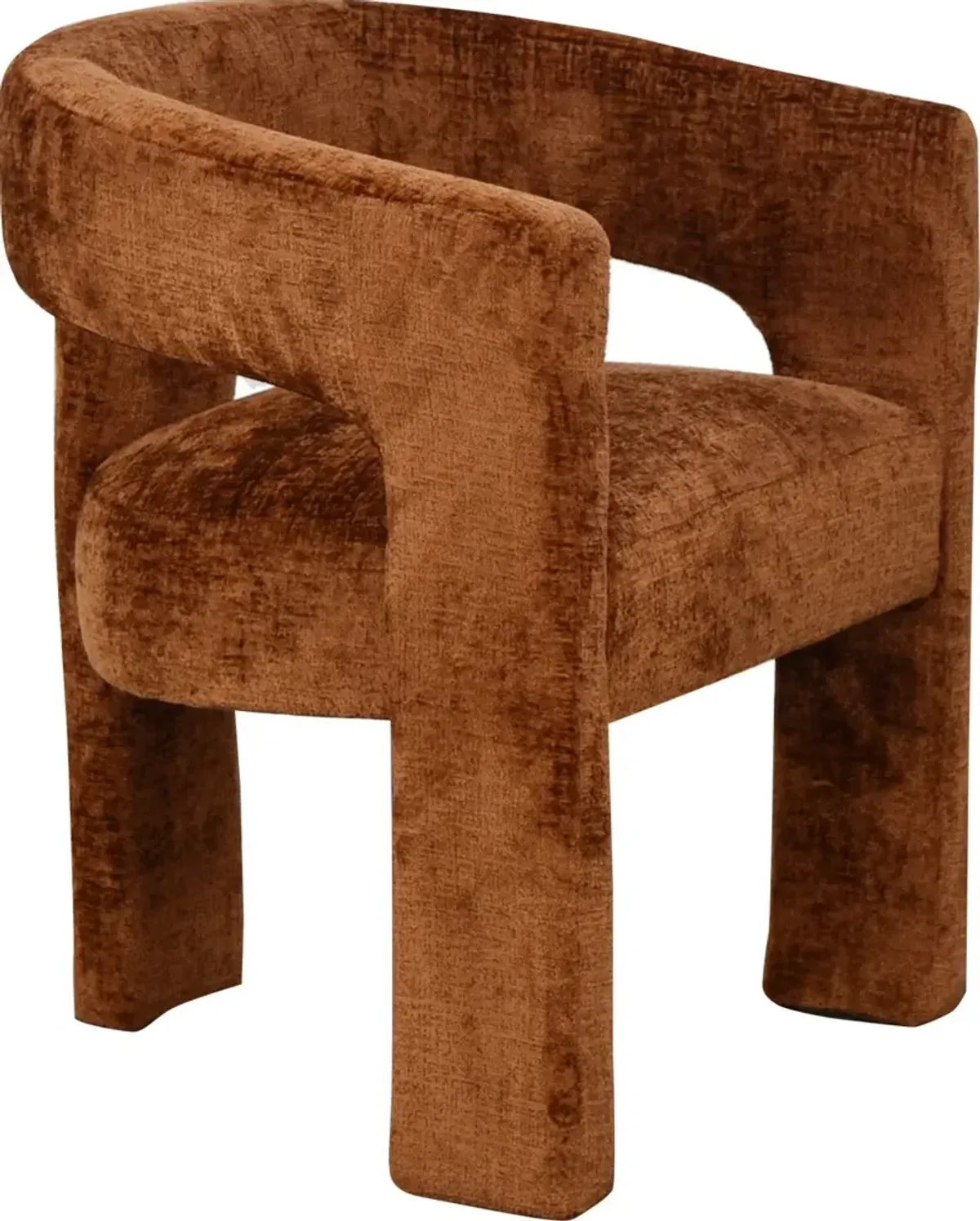 First Avenue BARBIE ACCENT CHAIR-RUST