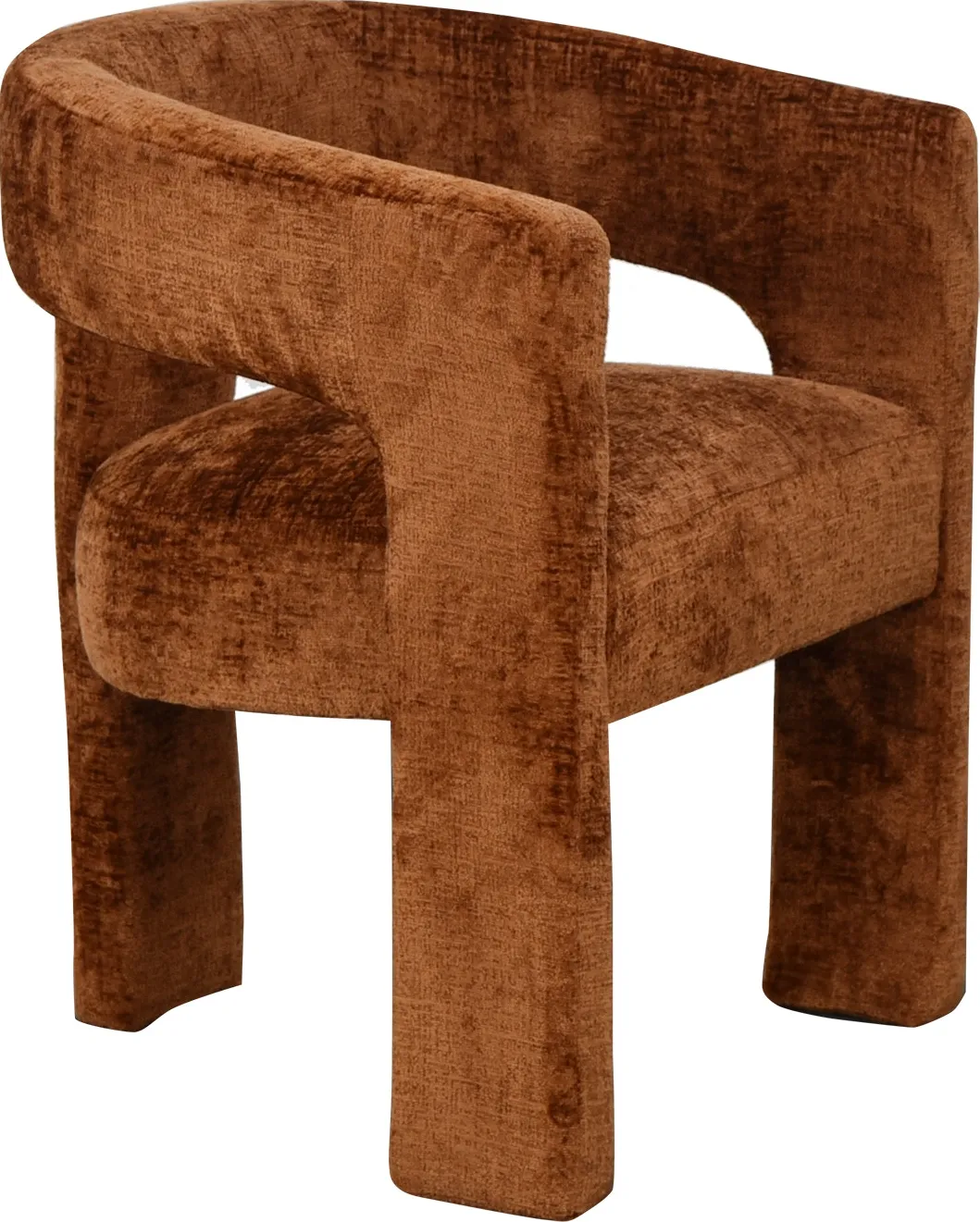 First Avenue BARBIE ACCENT CHAIR-RUST