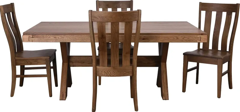 Vaughan Bassett DOVETAIL TRESTLE DINING ROOM
