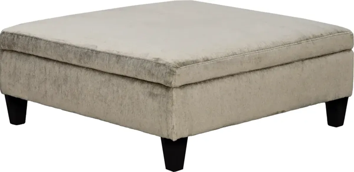 Jonathan Louis International LARGE SQUARE STORAGE OTTOMAN