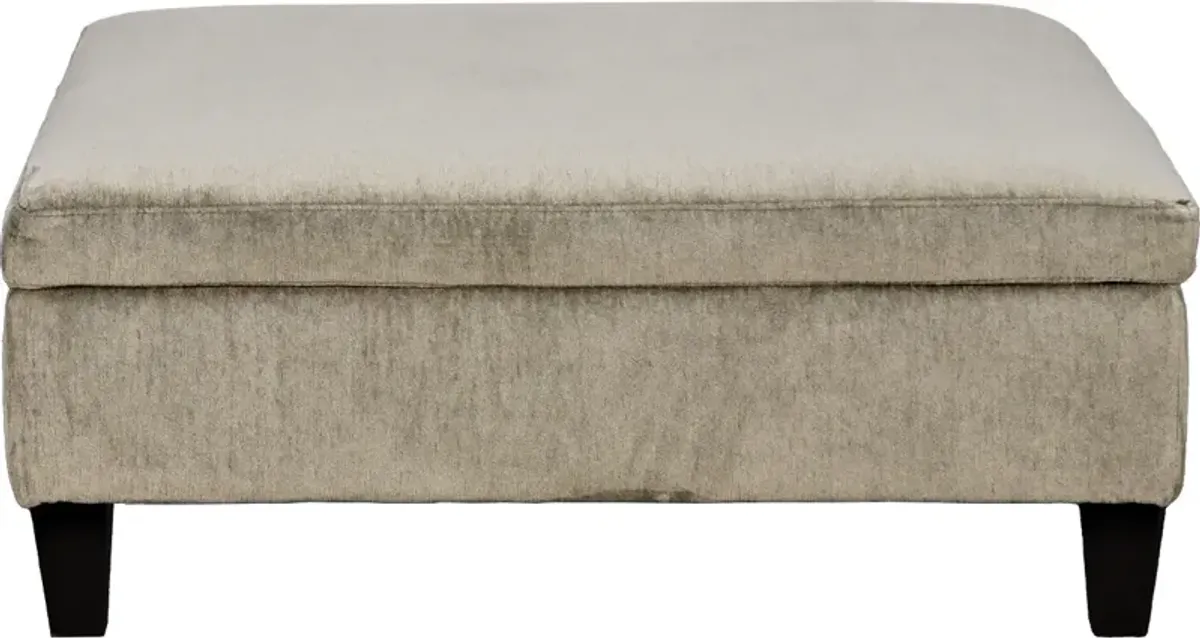 Jonathan Louis International LARGE SQUARE STORAGE OTTOMAN