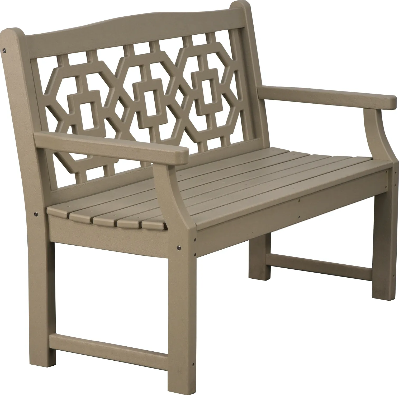 Polywood CHINOISERIE GARDEN BENCH