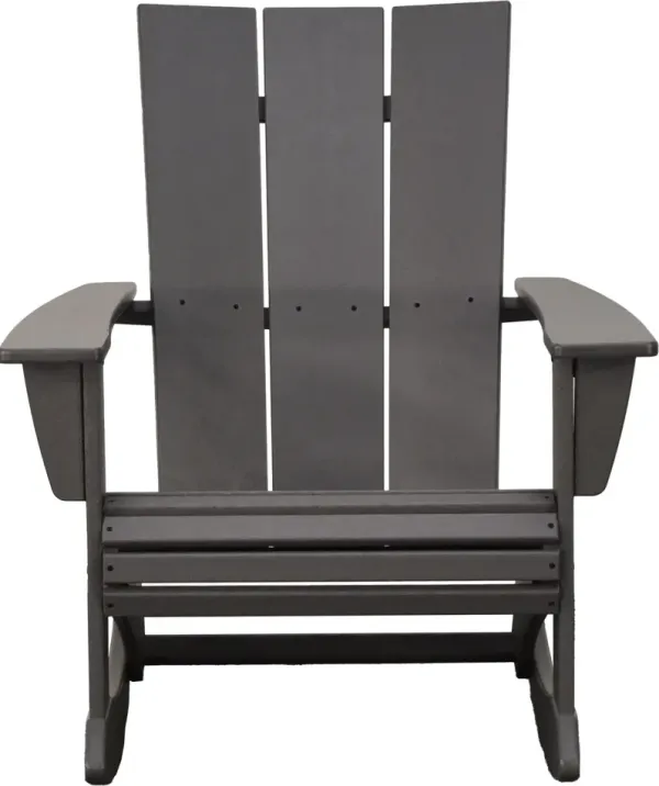 Polywood MODERN CURVE BACK ADIRONDACK ROCKER