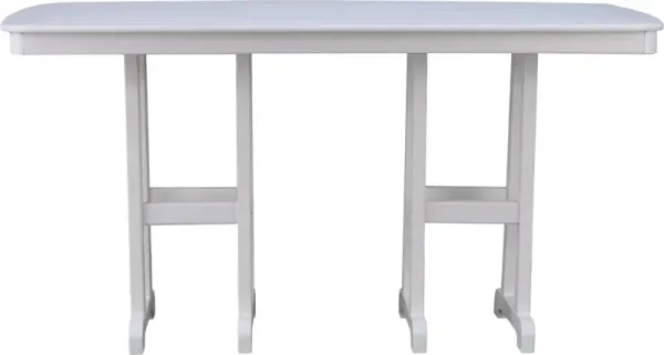 Polywood NAUTICAL RECTANGLE COUNTER TABLE