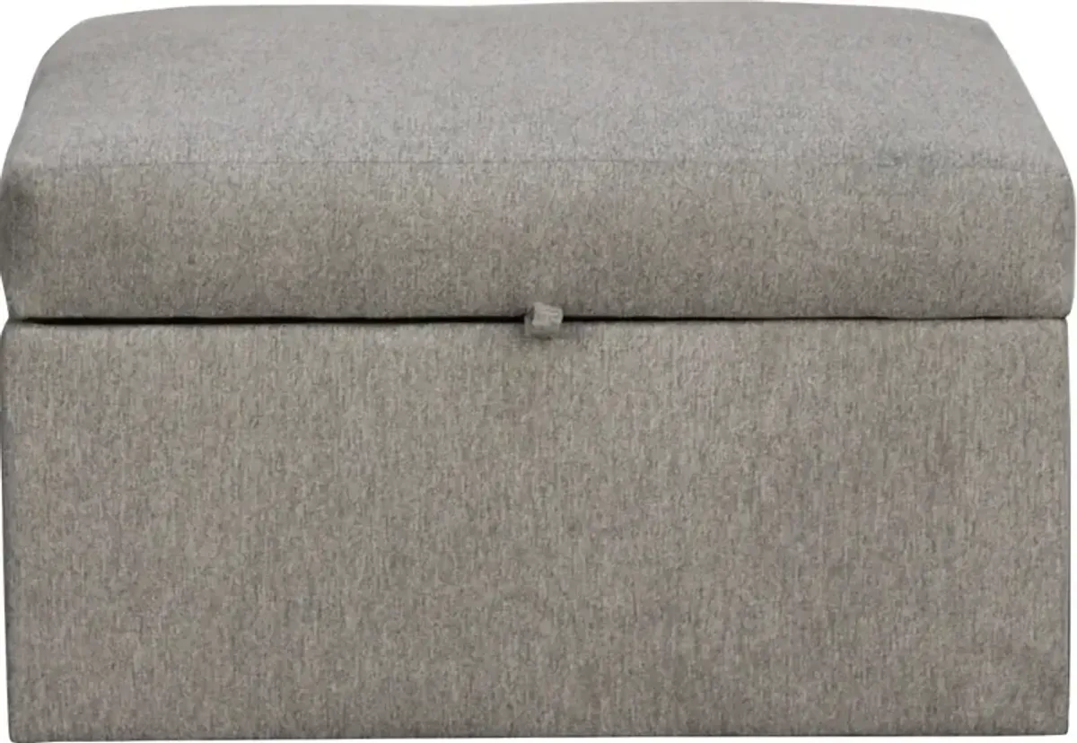 Flexsteel FLEX STORAGE OTTOMAN-PEBBLE