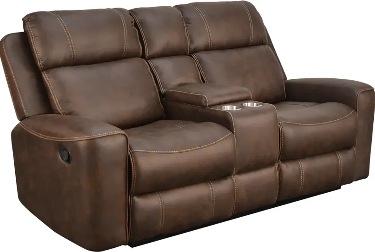 Behold TELLURIDE CONSOLE LOVESEAT-MANUAL