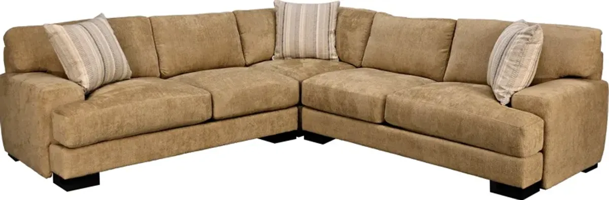Jonathan Louis International BURTON 3PC SECTIONAL