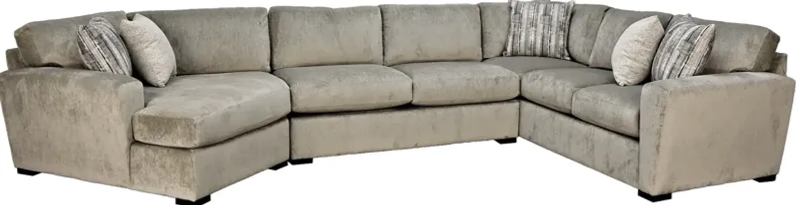 Jonathan Louis International RHODES 3PC SECTIONAL