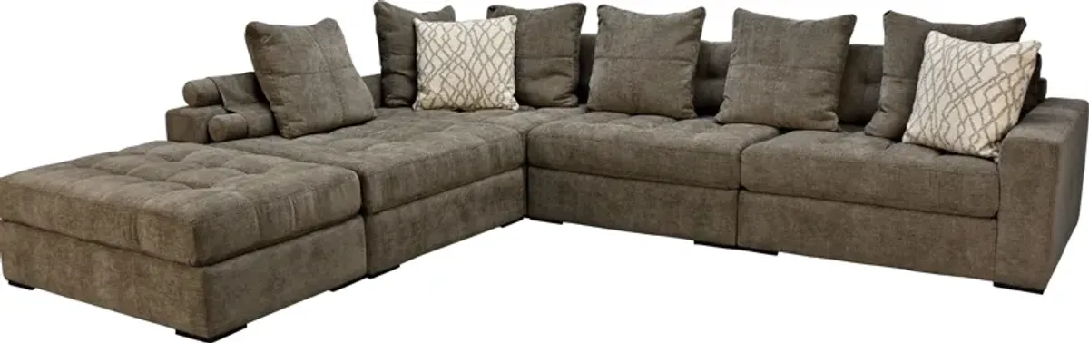 Jonathan Louis International NOAH 5PC SECTIONAL