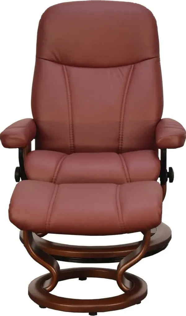 Stressless by Ekornes CONSUL MEDIUM CHAIR & OTTOMAN