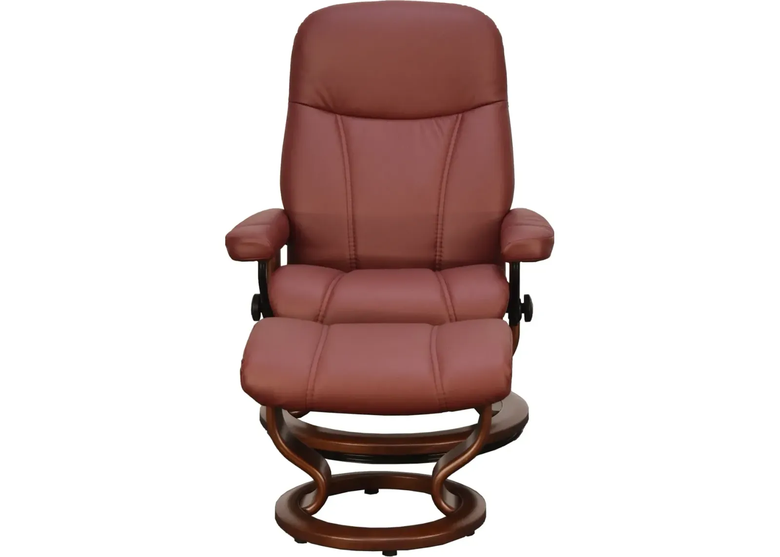 Stressless by Ekornes CONSUL MEDIUM CHAIR & OTTOMAN