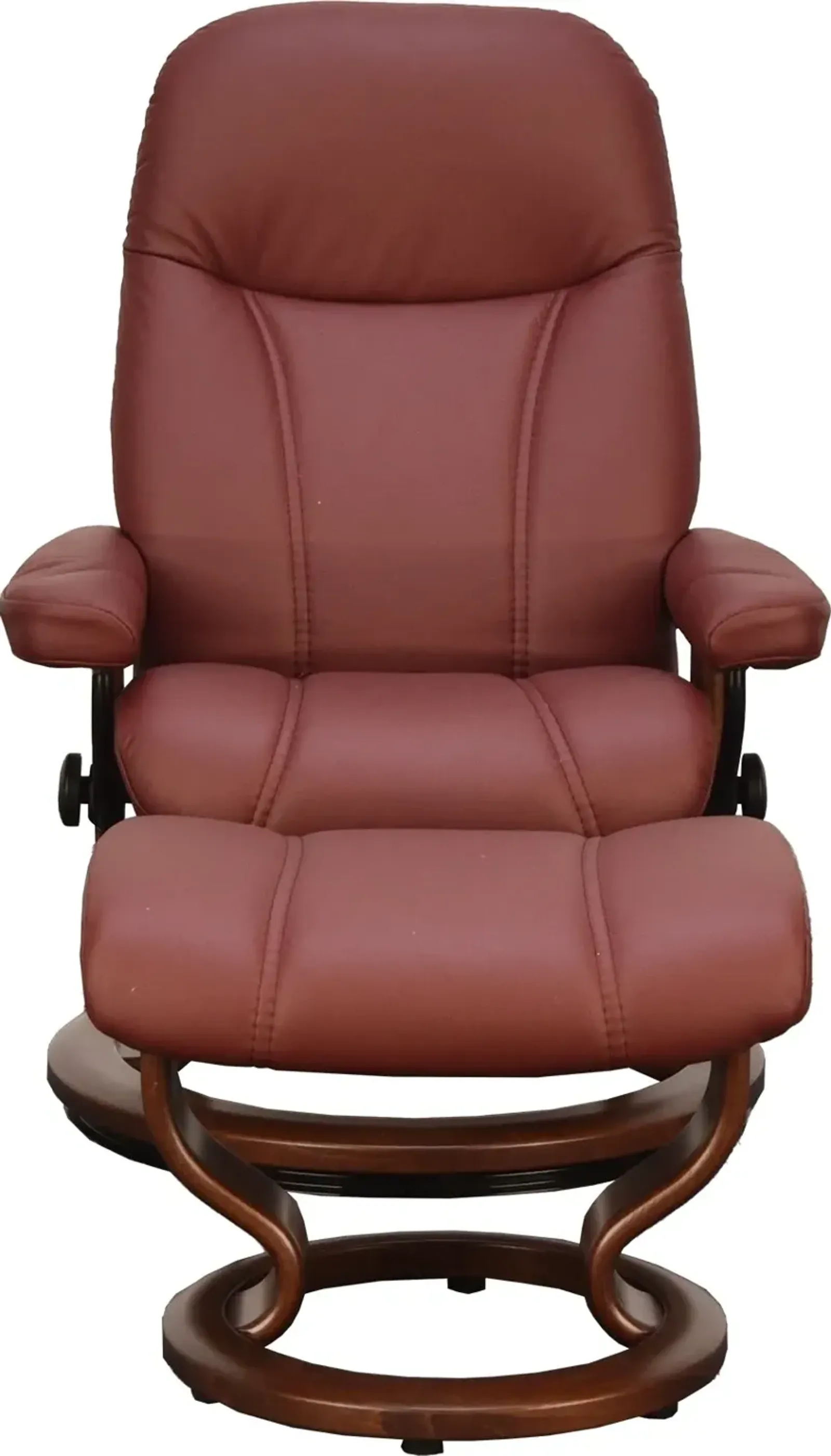 Stressless by Ekornes CONSUL SMALL CHAIR & OTTOMAN