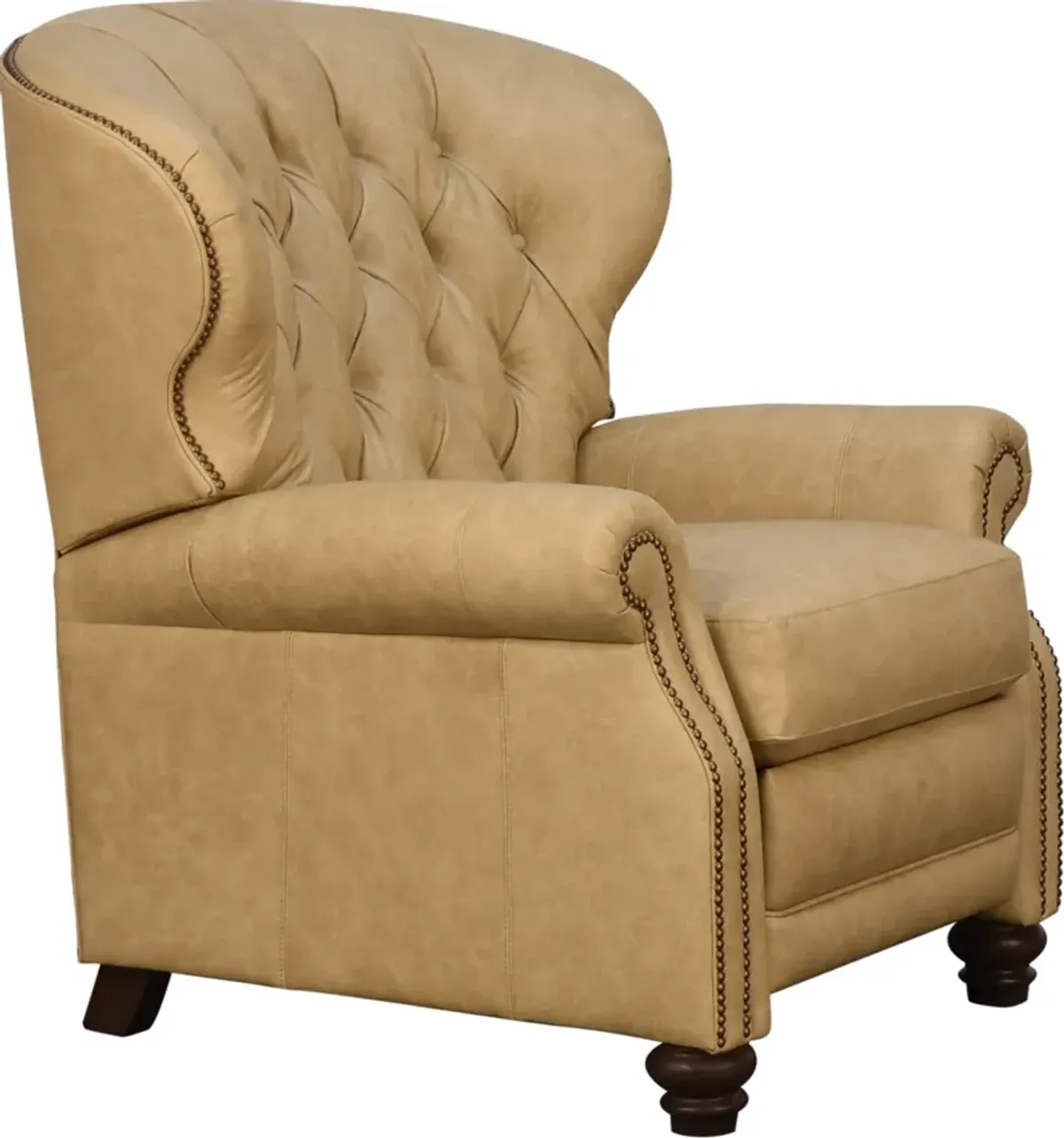 Smith Brothers 522 PRESSBACK LTHR RECLINER