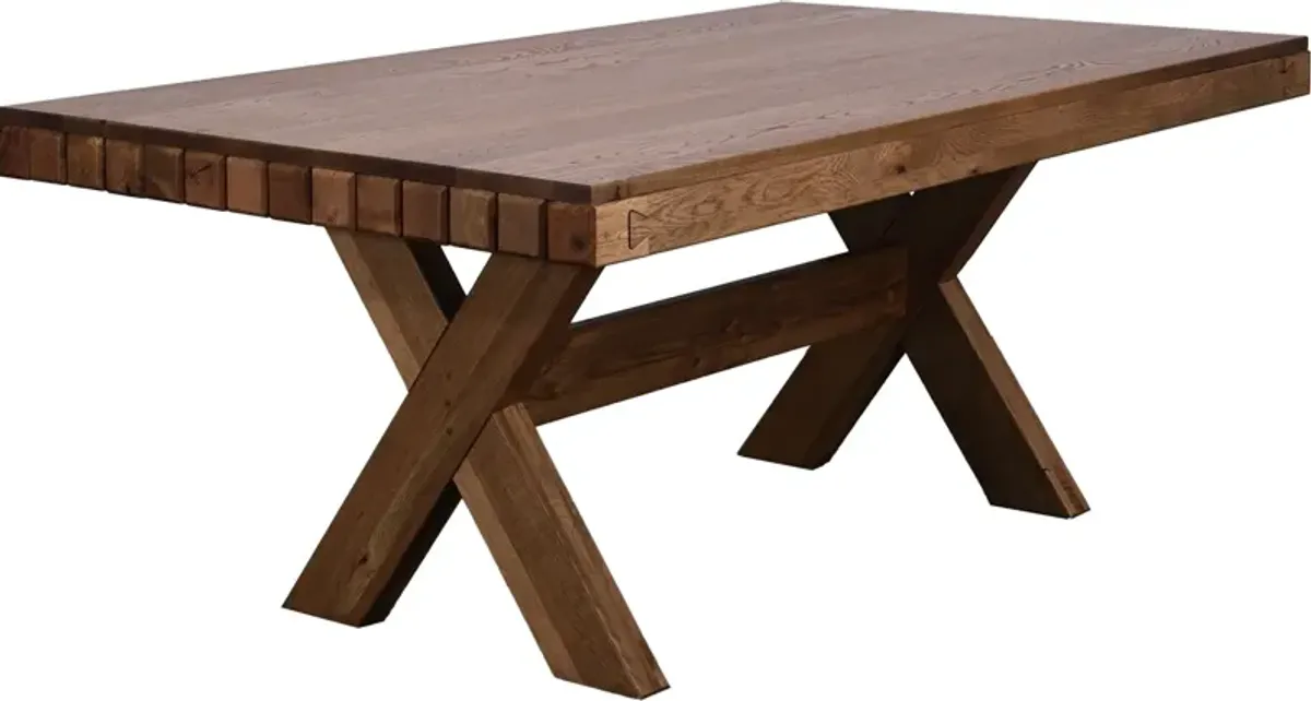 Vaughan Bassett DOVETAIL 72" 2PC DINING TABLE