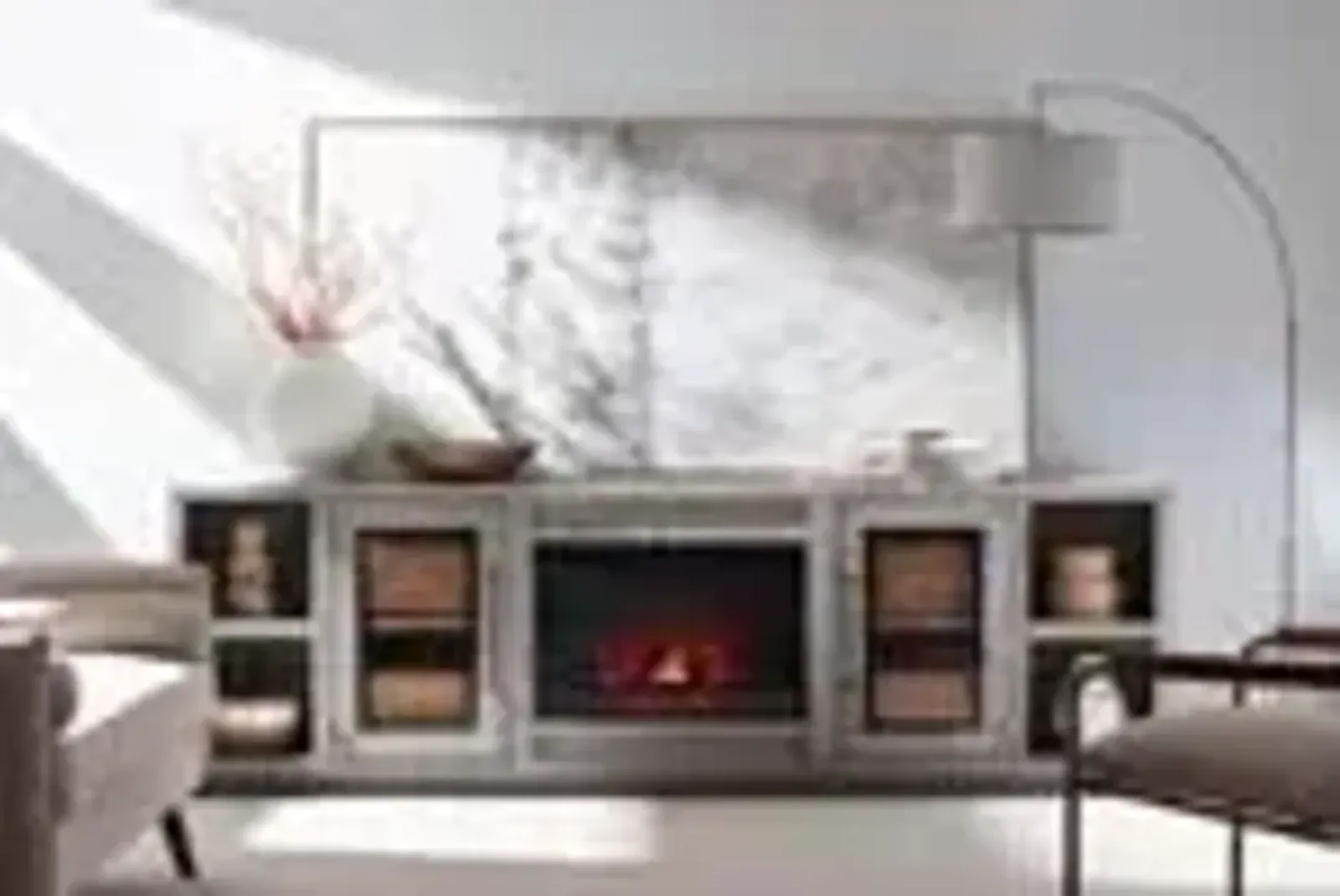 aspenhome PAIGE 97" FIREPLACE CONSOLE