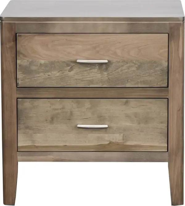 Daniel's Amish BRIGHTON 2 DRAWER NIGHTSTAND