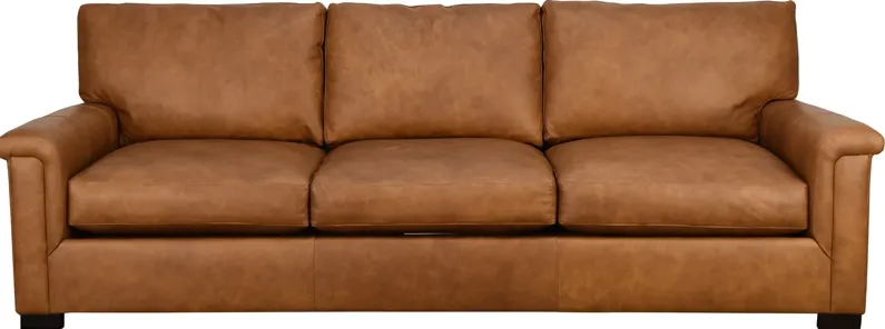 Max Home TELLURIDE LEATHER SOFA