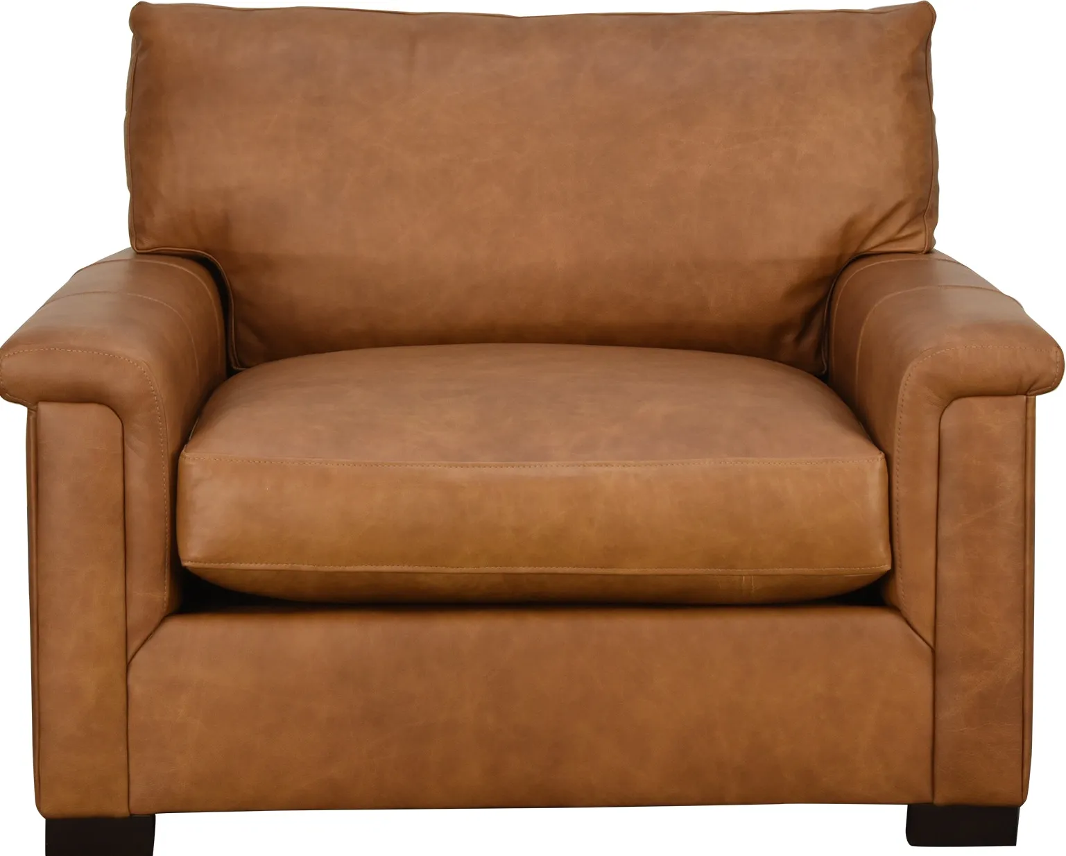 Max Home TELLURIDE LEATHER CHAIR 1/2