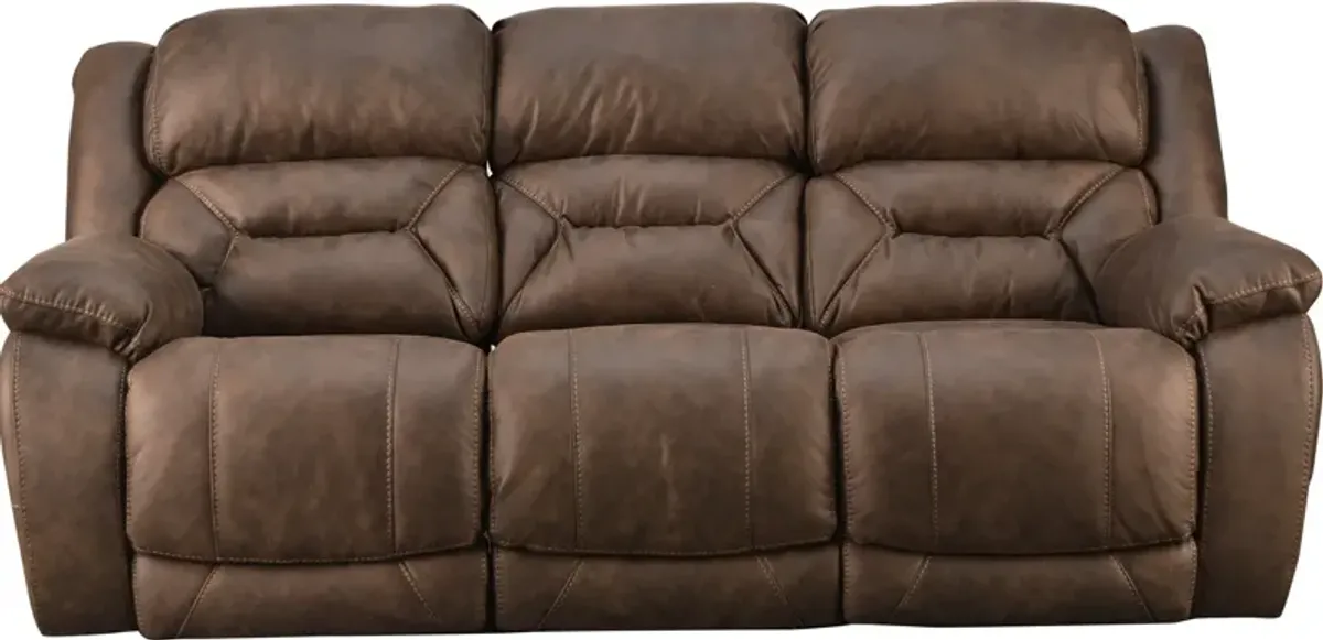 HomeStretch SKYWALKER SOFA-P3Z-CHOCOLATE