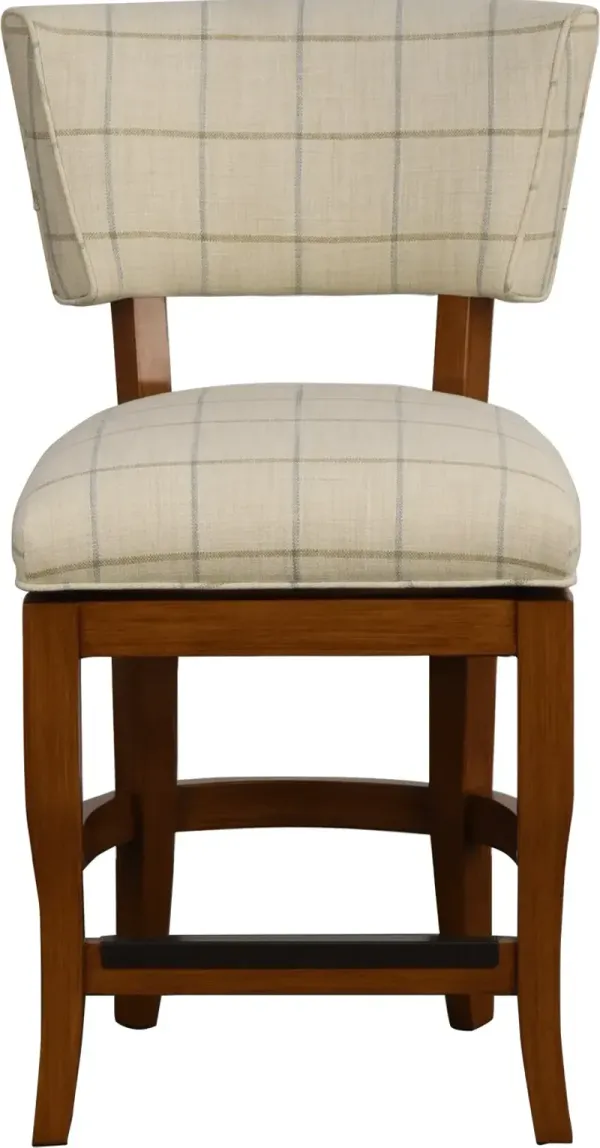Jessica Charles MAXINE SWIVEL COUNTER STOOL