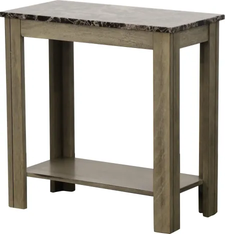 Dwelling CHAIRSIDE TABLE - GRAY/STONE