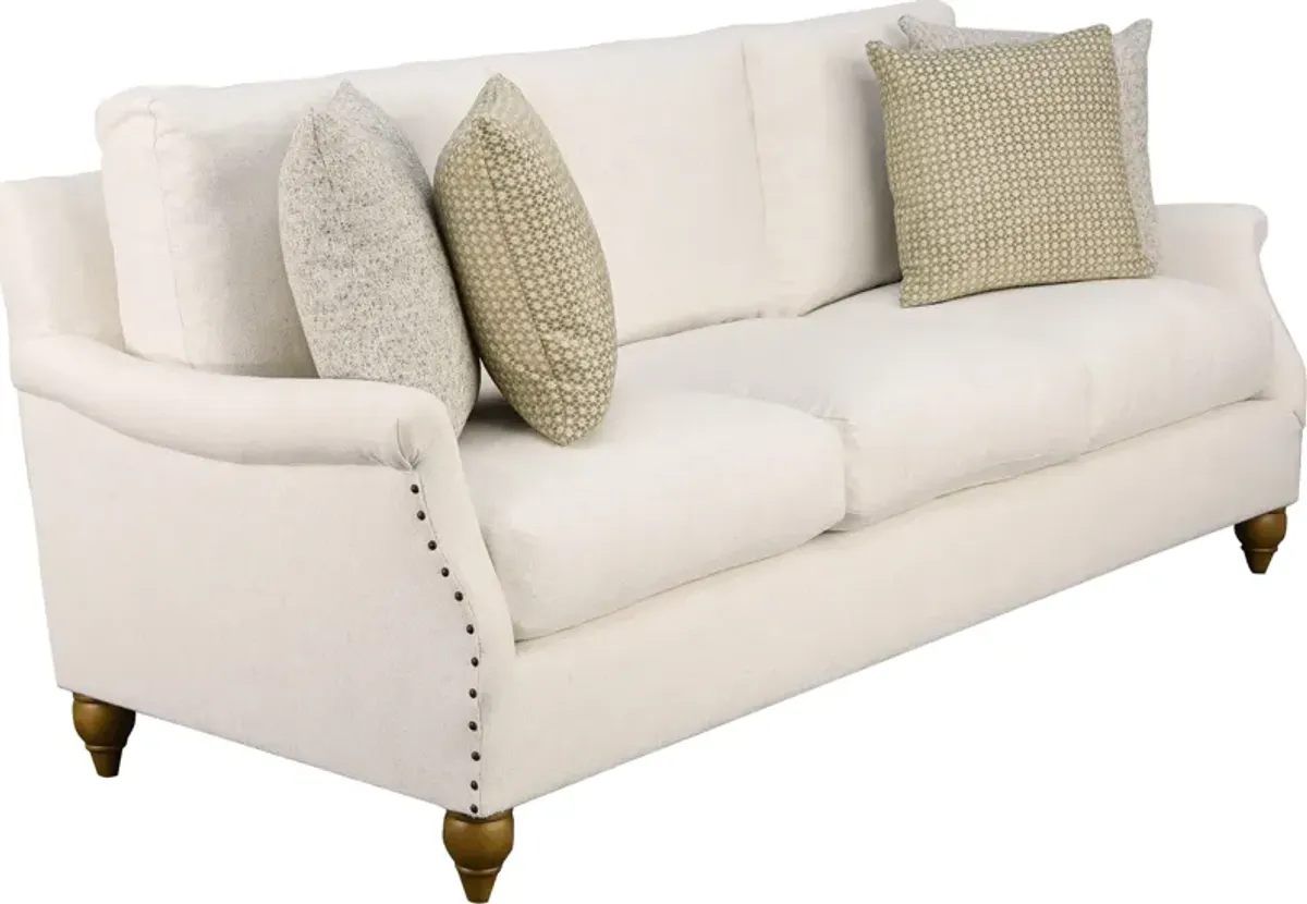 Flexsteel VEDA SOFA W/NAIL HEAD