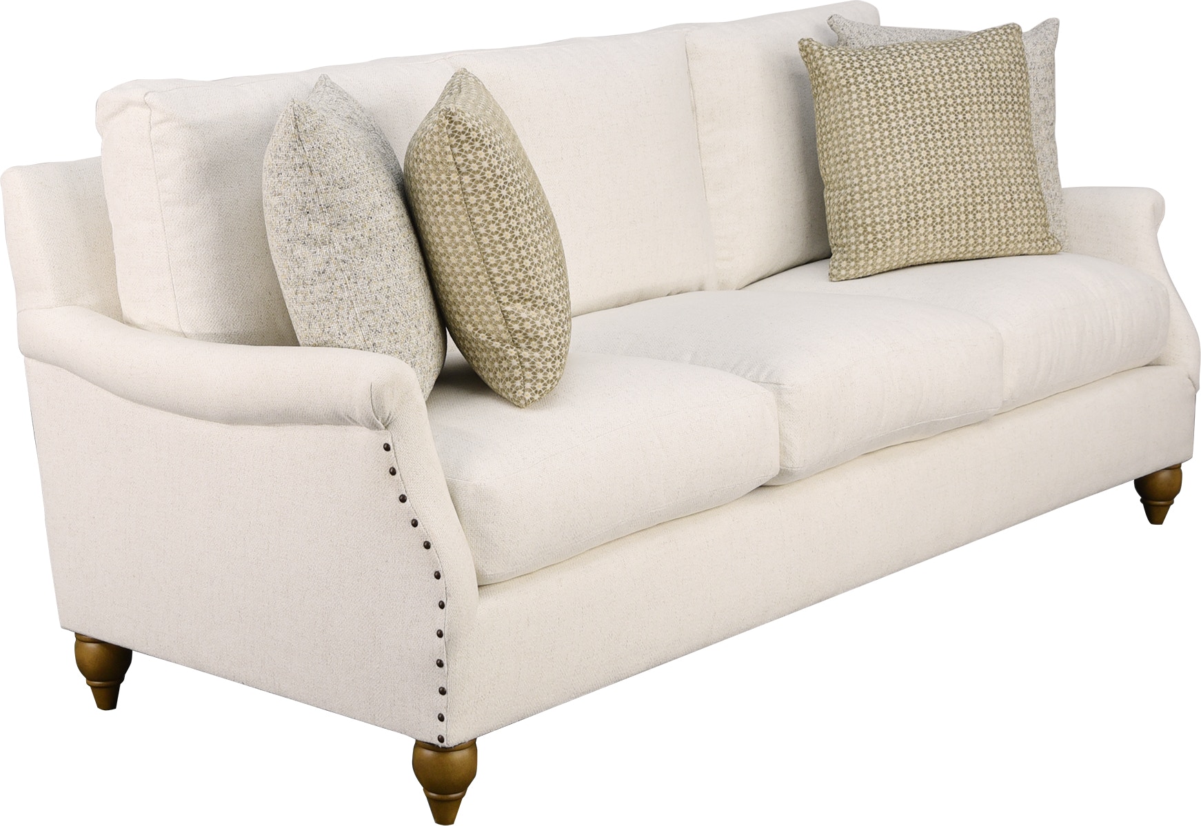 Flexsteel VEDA SOFA W/NAIL HEAD