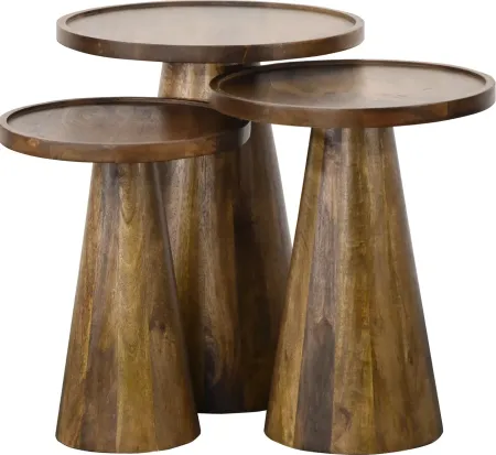 First Avenue GA NESTING TABLES - SET OF 3