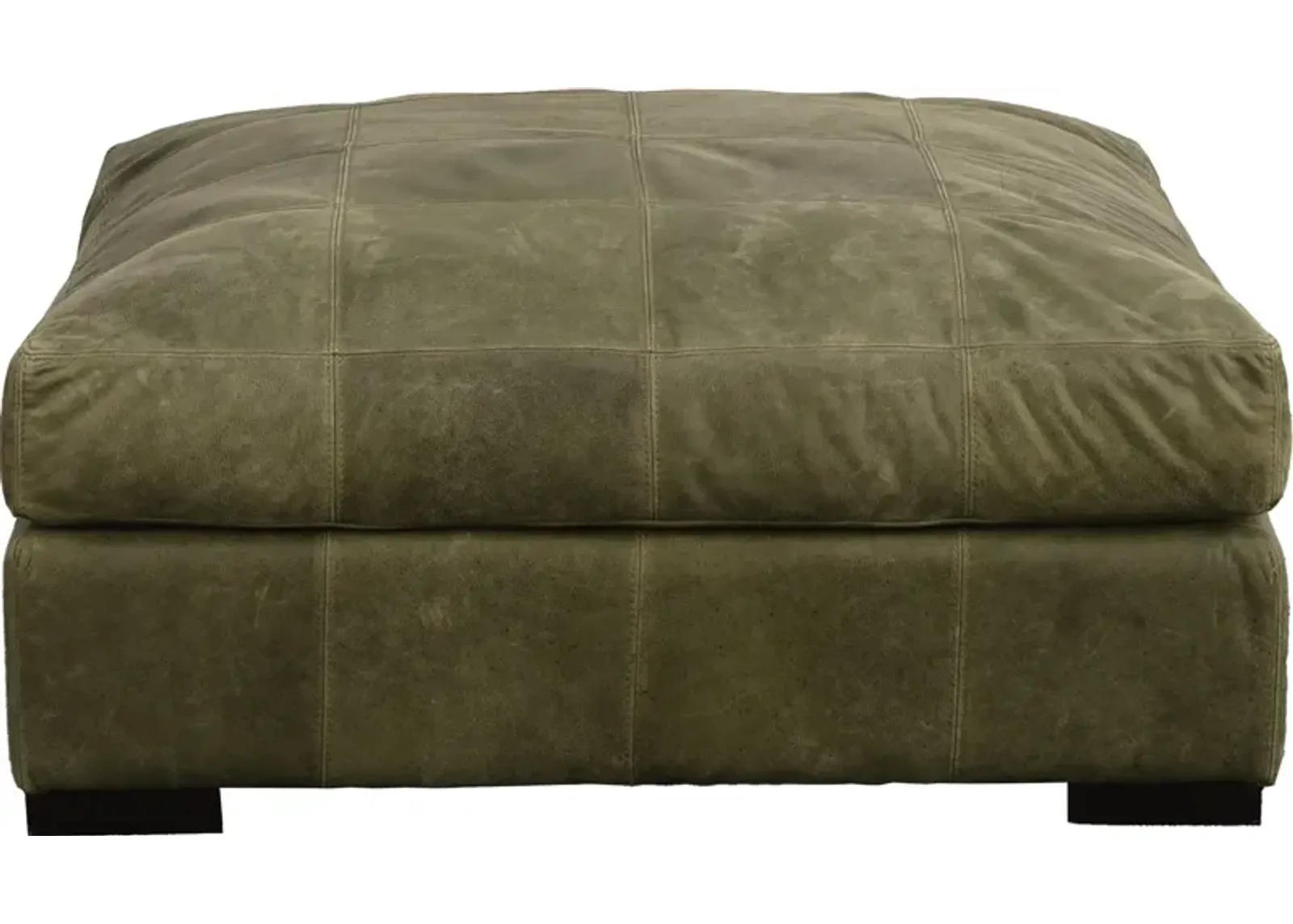 Jonathan Louis International RILEY LEATHER COCKTAIL OTTOMAN