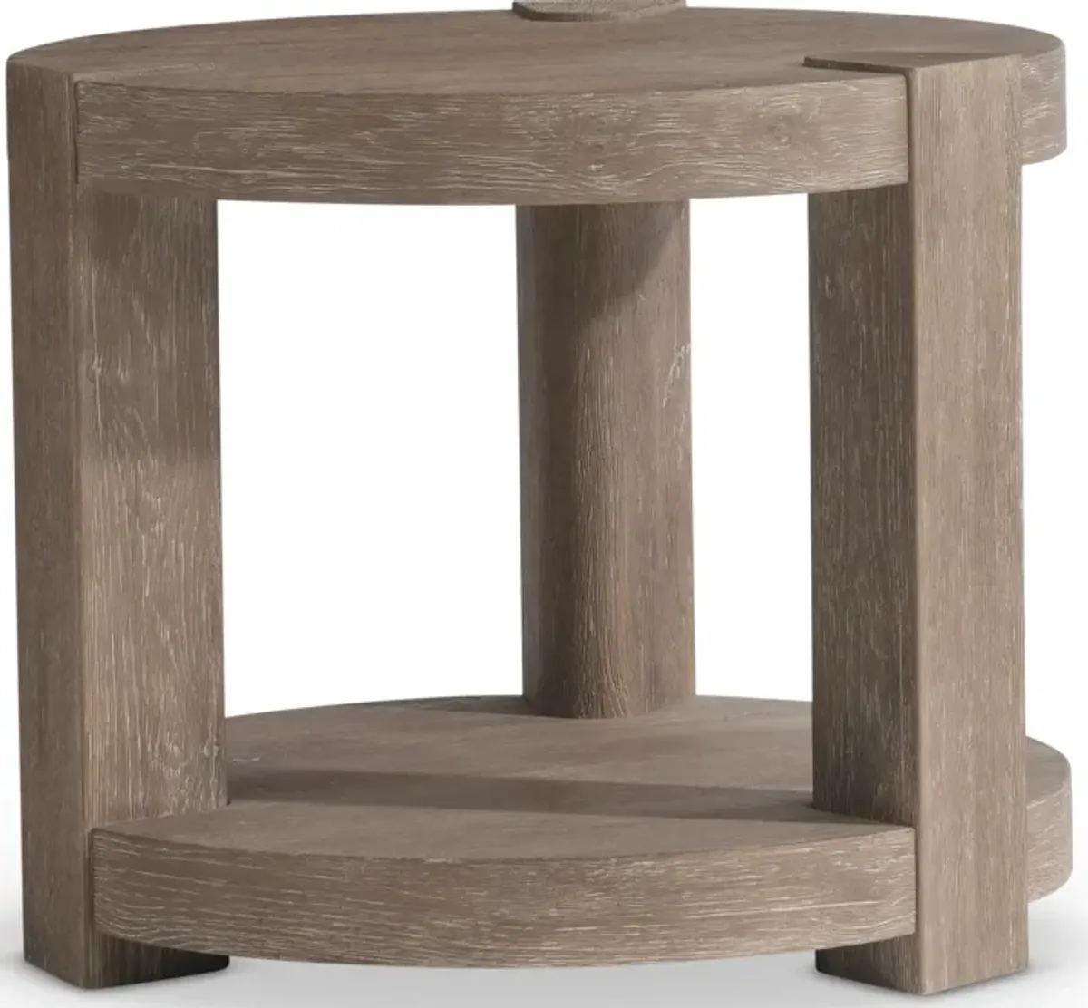 Bernhardt Living TRIBECA ROUND SIDE TABLE