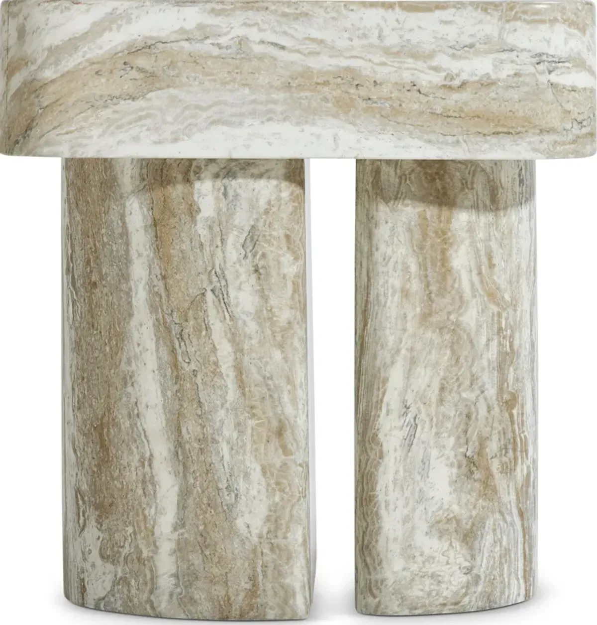 Bernhardt ARCADIA FAUX STONE NIGHTSTAND