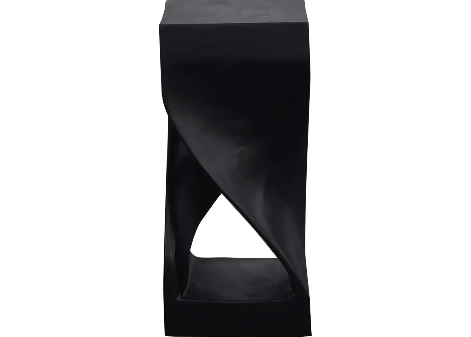 Crawford Street BLACK SWIRL SIDE TABLE