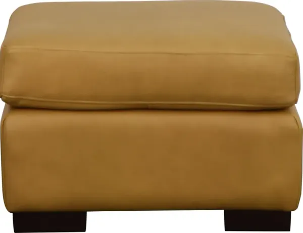 Lunae & Company DENVER LEATHER OTTOMAN