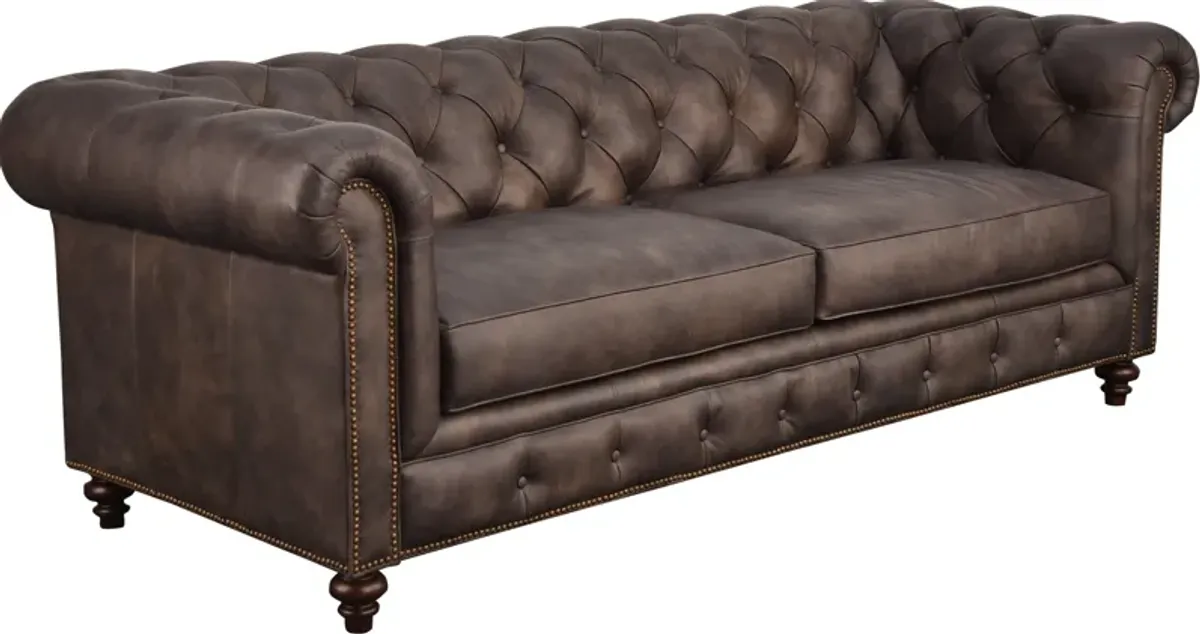 Lunae & Company CHESTER LEATHER SOFA