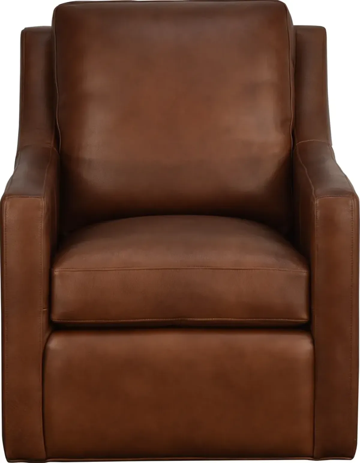 Lunae & Company 107 LEATHER SWIVEL CHAIR