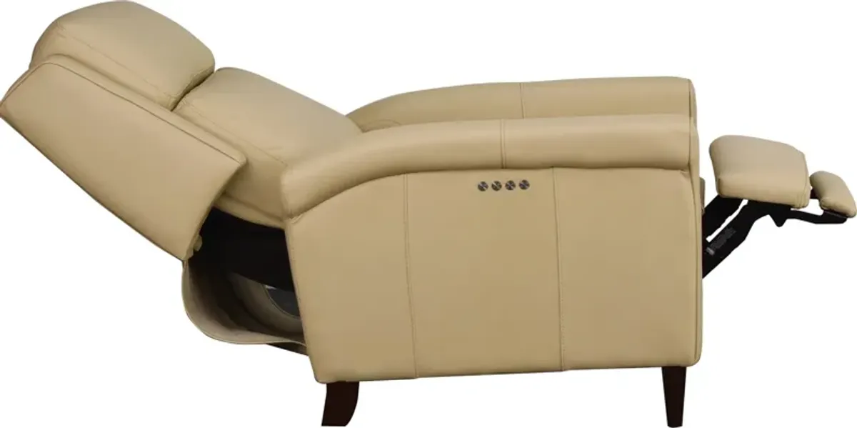 Lunae & Company RC523 LEATHER RECLINER-BONE